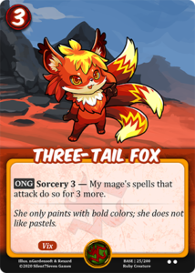 Three-Tail Fox